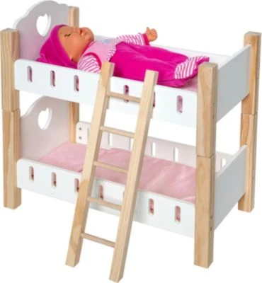 MyToys ORIGINALS Holz Puppenetagenbett 3 MyToys ORIGINALS Holz Puppenetagenbett – Bild 3
