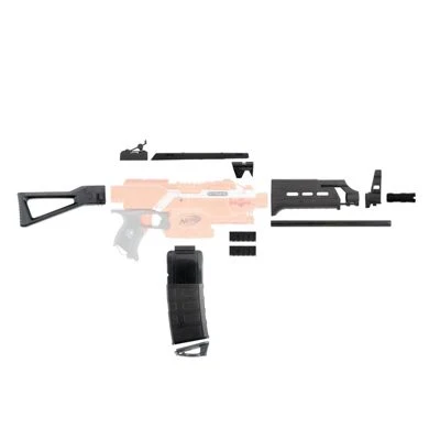 BLASTER PARTS Modding Kit AK47, Schwarz 2 BLASTER PARTS Modding Kit AK47, Schwarz – Bild 2