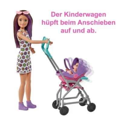 Barbie Skipper Babysitters Inc.“-Puppe Und Kinderwagen-Spielset, Für Kinder Ab 3 Jahren 3 Barbie Skipper Babysitters Inc.“-Puppe Und Kinderwagen-Spielset, Für Kinder Ab 3 Jahren – Bild 3