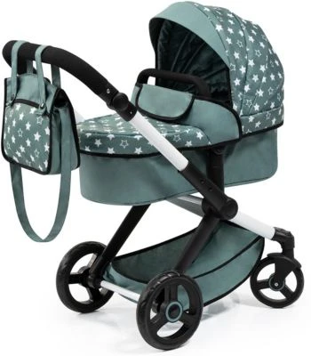Kombi-Puppenwagen Xeo Nordic Green Von Bayer 1 Kombi-Puppenwagen Xeo Nordic Green Von Bayer