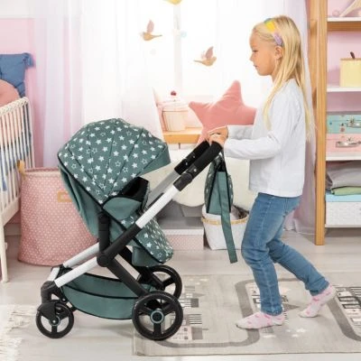 Kombi-Puppenwagen Xeo Nordic Green Von Bayer 6 Kombi-Puppenwagen Xeo Nordic Green Von Bayer – Bild 6