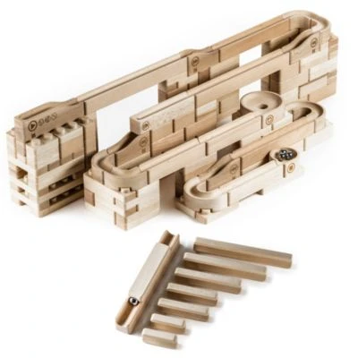 Baumkinder Kugelbahn Holz "K3-Expert" Mit Stecksystem (220 Teile) - Eine Murmelbahn Die Standhält! 1 Baumkinder Kugelbahn Holz "K3-Expert" Mit Stecksystem (220 Teile) - Eine Murmelbahn Die Standhält!