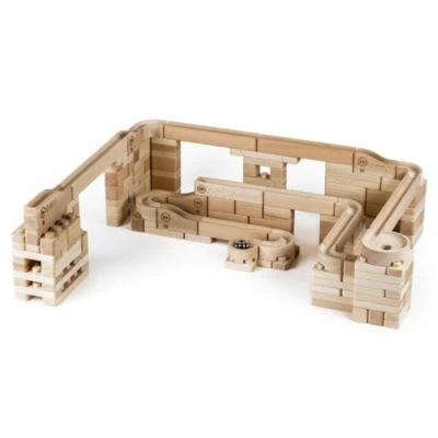 Baumkinder Kugelbahn Holz "K3-Expert" Mit Stecksystem (220 Teile) - Eine Murmelbahn Die Standhält! 2 Baumkinder Kugelbahn Holz "K3-Expert" Mit Stecksystem (220 Teile) - Eine Murmelbahn Die Standhält! – Bild 2