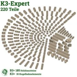 Baumkinder Kugelbahn Holz "K3-Expert" Mit Stecksystem (220 Teile) - Eine Murmelbahn Die Standhält! 8 Baumkinder Kugelbahn Holz "K3-Expert" Mit Stecksystem (220 Teile) - Eine Murmelbahn Die Standhält! -Spielwaren-Discounter 29465007 03