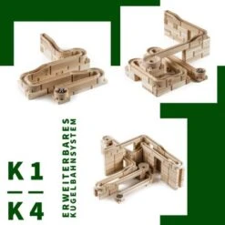 Baumkinder Kugelbahn Holz "K3-Expert" Mit Stecksystem (220 Teile) - Eine Murmelbahn Die Standhält! 11 Baumkinder Kugelbahn Holz "K3-Expert" Mit Stecksystem (220 Teile) - Eine Murmelbahn Die Standhält! -Spielwaren-Discounter 29465007 06