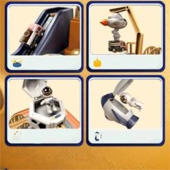 Syntek Puzzle-Abenteuer-Set Für Kinder Trägheitsroller Kinderspielzeugset -Spielwaren-Discounter 30335364 06