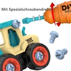 Syntek Spielzeugset Für Kinder Zum Zerlegen Von Technischen Fahrzeugen DIY Nuss Montage Puzzle Demontage Simulation Bagger Set 7 Syntek Spielzeugset Für Kinder Zum Zerlegen Von Technischen Fahrzeugen DIY Nuss Montage Puzzle Demontage Simulation Bagger Set -Spielwaren-Discounter 30598578 02